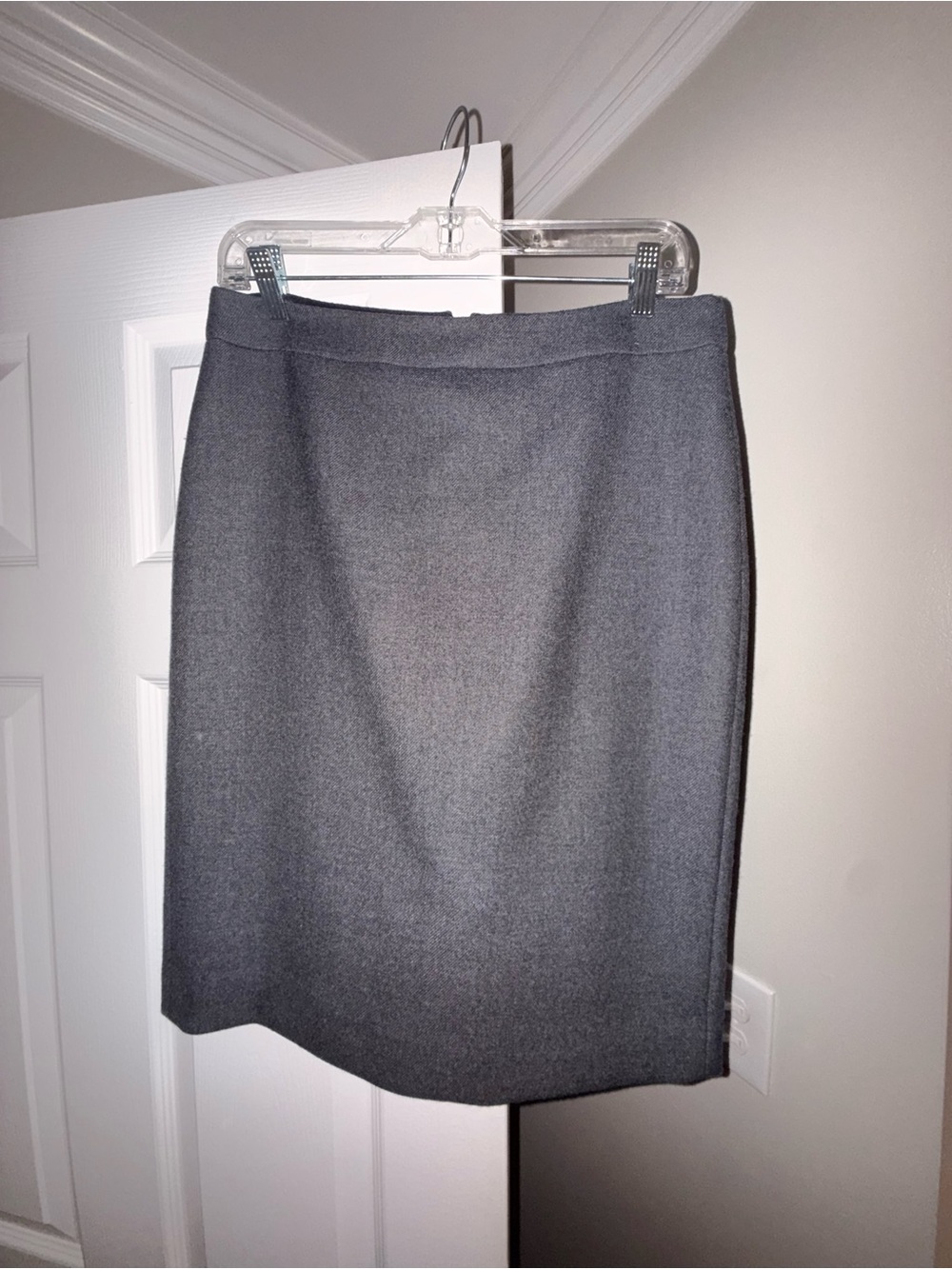 J. Crew Charcoal Gray Pencil Skirt